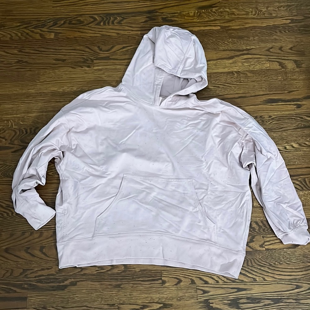 Lululemon Light Pink Confetti Hoodie